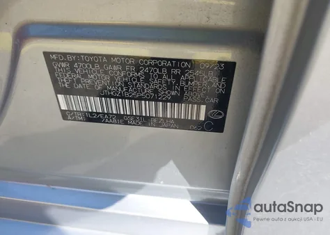 2023 Lexus Is 350 F Sport z USA, uszkodzony, nr VIN JTHGZ1B25P5071229